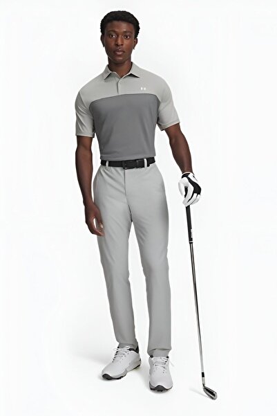 Under Armour Pantaloni gri pentru bărbați Drive Tapered