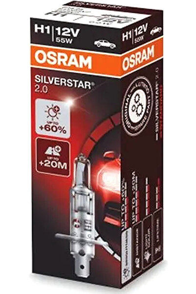 OEM BEC AUTO OSRAM SILVERSTAR 2.0 H1 12V 55W -64150SV2