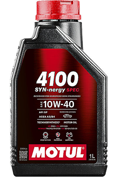 OEM ENGINE OIL MOTUL 4100 SYN-nergy SPEC 10W-40 1L