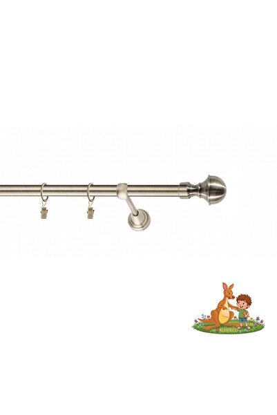 KLEIDECO Galerie simpla perdea Italia, Metal, Diametru 19mm, Capete Pisa, 140...