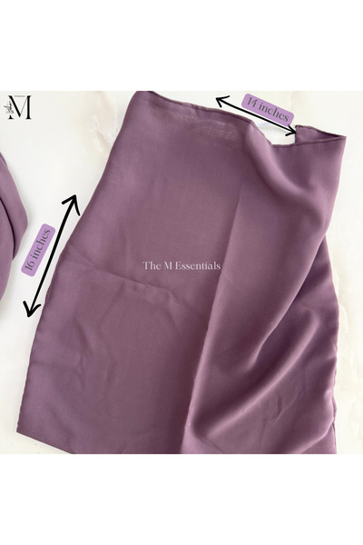 The M Essentials Dark Purple Niqab