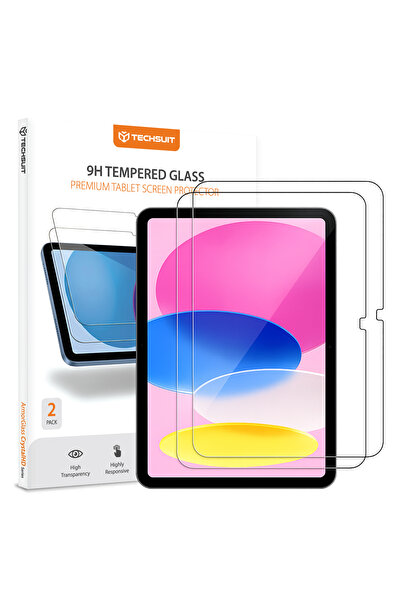 Techsuit - ArmorGlass CrystalHD (2 pack) - iPad 10 (2022) 10.9/ 11 (2025) - C...