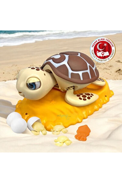 NECO TOYS سلفرليت ريسكيو سلحفاة بحرية بنية اللون
