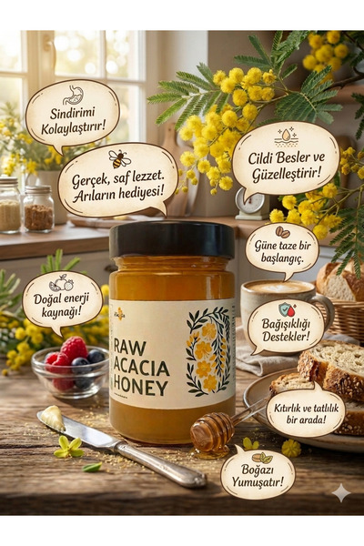 Seel From Anatolia Hakiki Akasya Balı 454 gr - %100 Doğal Saf Süzme Ham Tatlı...