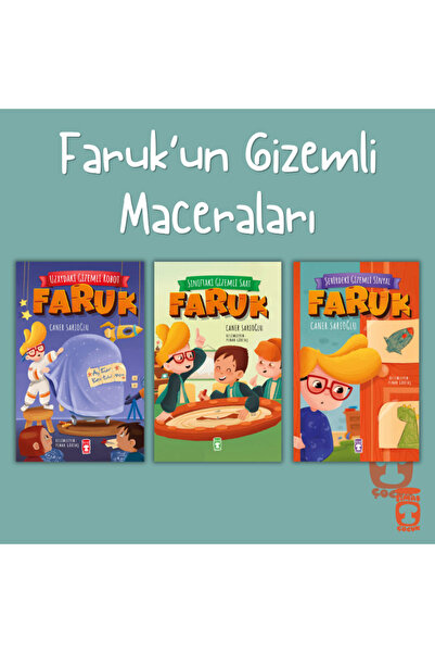 Timaş Çocuk Faruk’un Gizemli Maceraları 2. Sınıf Okuma Seti - +8 Yaş - Caner ...