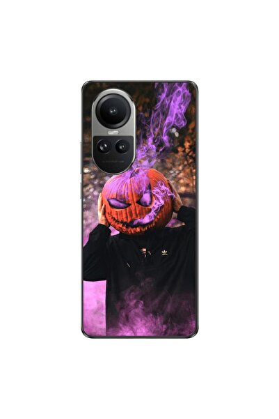 OEM Husa compatibila cu Oppo Reno10 5G Silicon Gel Tpu Model Halloween Cap Do...