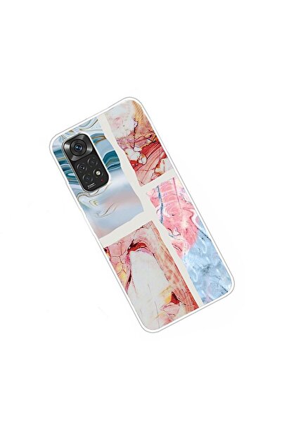 sscase Marble Pattern Θήκη Σιλικόνης Light Blue/Pink/Light Pink (Xiaomi Redmi...