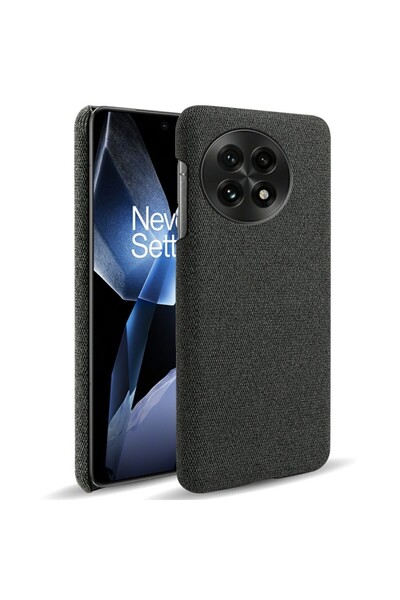 sscase Felt Cloth Σκληρή Θήκη Black (OnePlus 13 5G)