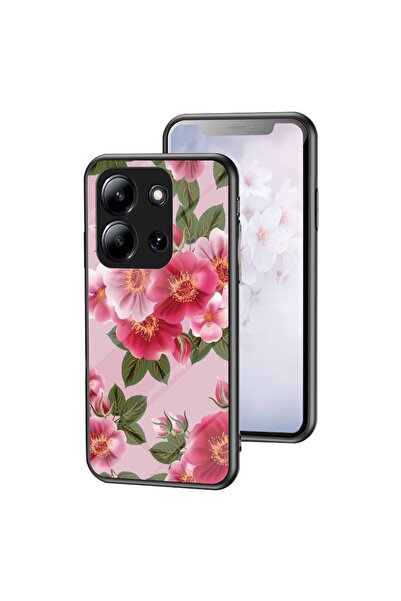 sscase Floral Σκληρή Θήκη με Τζάμι Peony (Xiaomi Redmi 15C 4G-5G / Poco C85 4G)