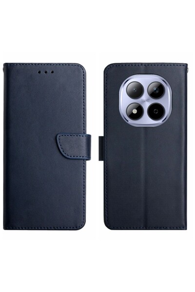 sscase Δερμάτινη Θήκη Πορτοφόλι Blue (Xiaomi Redmi Note 15 Pro Plus 5G/Poco M...