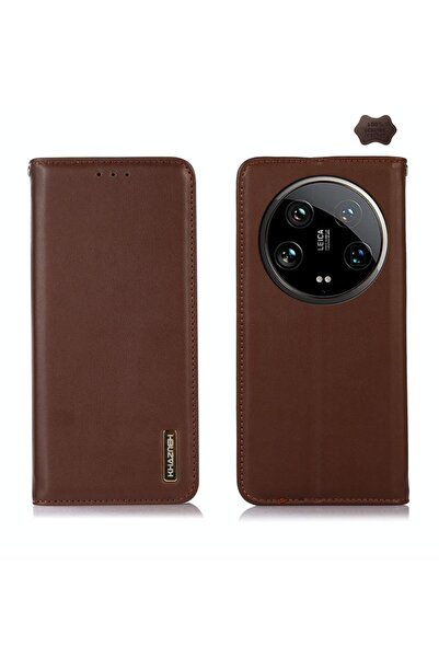 sscase Nappa Δερμάτινη Θήκη Βιβλίο Brown (Xiaomi 14 Ultra 5G)