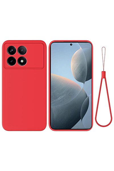 sscase Pure Color Θήκη Σιλικόνης Red (Xiaomi Poco X6 Pro 5G)
