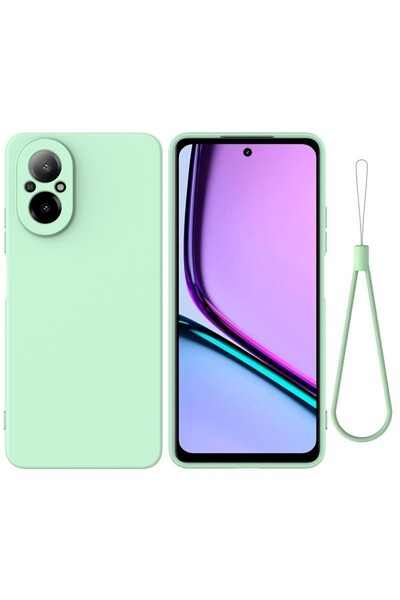 sscase Solid Color Θήκη Σιλικόνης Green (Realme C67 4G)