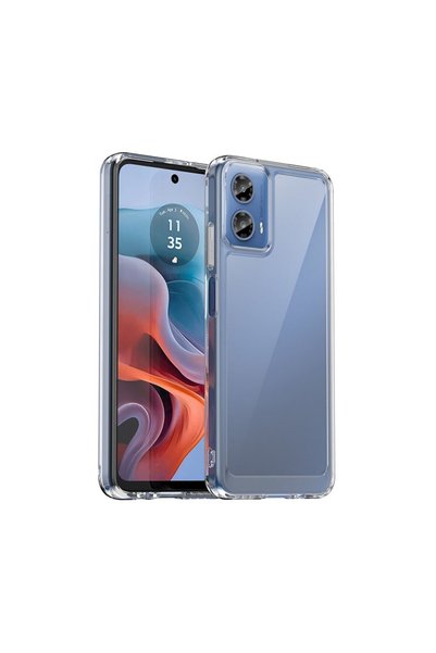 sscase Clear Acrylic Σκληρή Θήκη Σιλικόνης Transparent (Motorola Moto G34 5G)