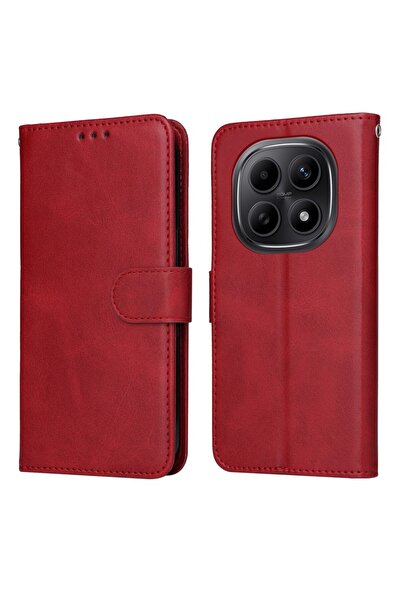 sscase Basic Θήκη Πορτοφόλι Red (Xiaomi Redmi Note 15 5G/Poco M8 5G)