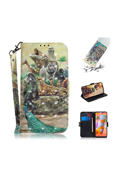 sscase Colored Drawing Horizontal Θήκη Πορτοφόλι Zoo (Xiaomi Redmi Note 9S / ...
