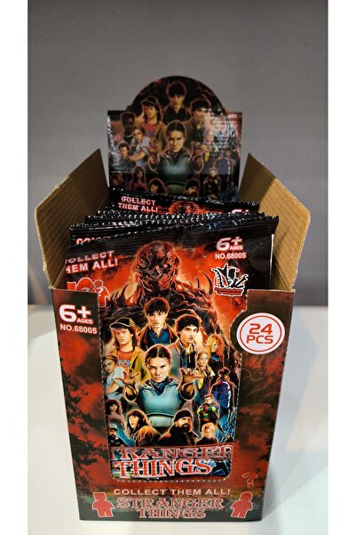 HEDİYEVİM Sürpriz Paket stranger things Yapı Blokları Hediyelik Figür Paket 1...
