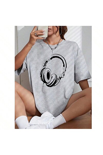 bellanova Unisex Oversize T-shirt με στάμπα Streetwear Άνετη εφαρμογή Daily P...