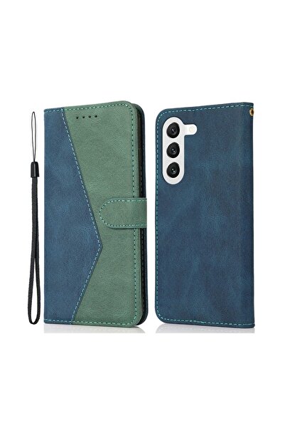 sscase Dual-color Θήκη Πορτοφόλι Blue Green (Samsung Galaxy A26 5G)