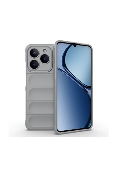 sscase Magic Shield Θήκη Σιλικόνης Light Grey (Realme C61 4G)