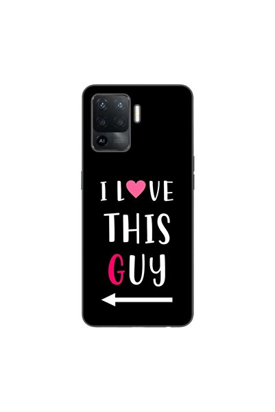 OEM Husa compatibila cu Oppo Reno5 Lite Silicon Gel Tpu Model Cupluri I love ...
