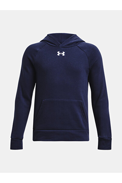Under Armour Mikina UA Rival Hanorac din fleece - ALBASTRU