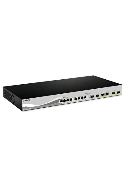 D-Link Switch DXS-1210-12TC, 8 porturi