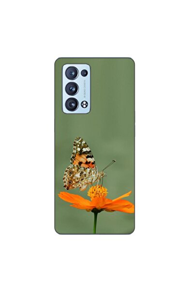 OEM Husa compatibila cu Oppo Reno6 Pro 5G Silicon Gel Tpu Model Fluture