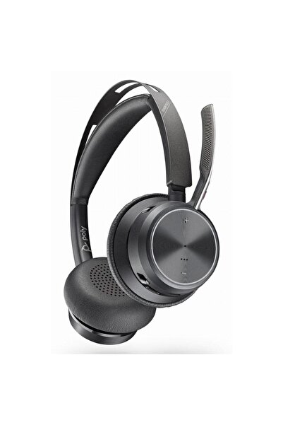 Poly Căști Call Center Voyager Focus 2, Fără fir, Bluetooth, ANC, USB-C/A, BT...
