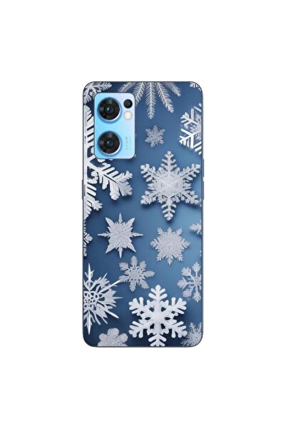 OEM Husa compatibila cu Oppo Reno7 5G Silicon Gel Tpu Model Fulgi de Zapada
