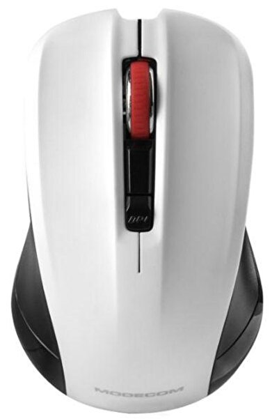 Modecom Mouse Wireless Optic WM9.1, 1600 DPI, USB (Alb)