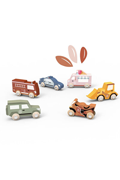Speedy Monkey Wooden utility car, for Boys ages 1 - 3, 3 - 6