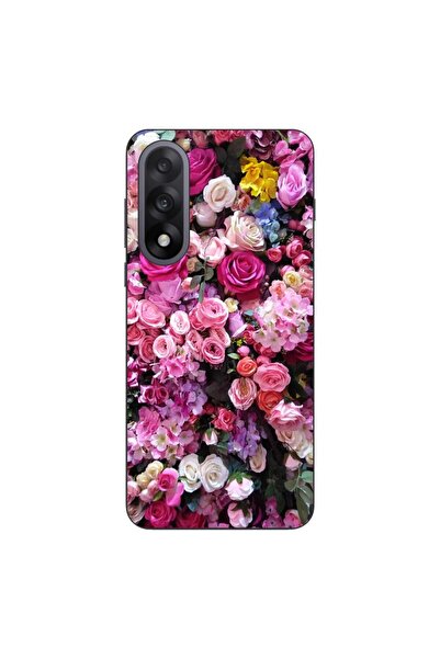 OEM Husa compatibila cu OnePlus Nord 5 Silicon Gel Tpu Model Trandafiri Roz
