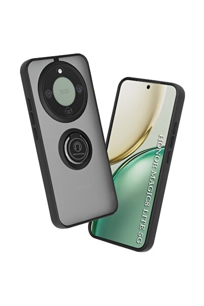DAMUR Husă de protecție TPU cu inel pentru Honor Magic8 Lite, Inel magnetic, ...