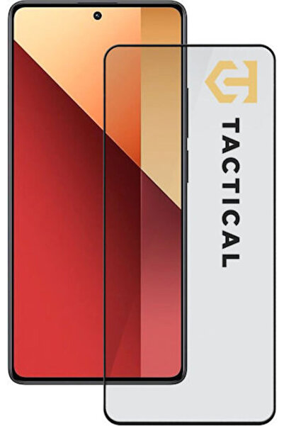 Tactical 5D Σκληρυμένο Γυαλί Μαύρο (Redmi Note 13 4G)