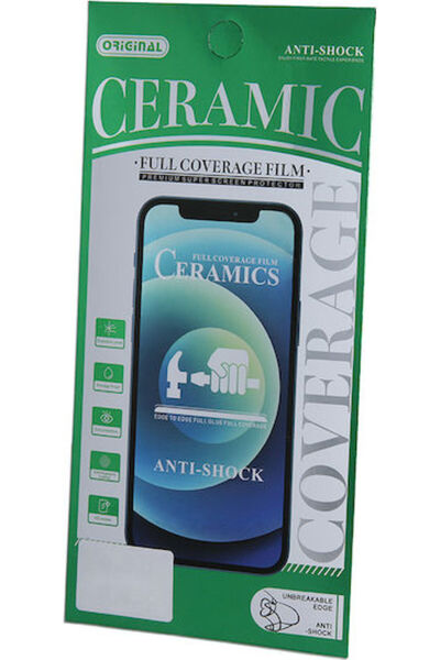 OEM 9D Κεραμικό Σκληρυμένο Γυαλί (iPhone 15 Plus / 16 Plus)
