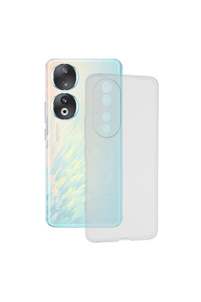 DAMUR Protective Case, for Honor 90 Lite, TPU Protect Plus, with Dust Plug, T...