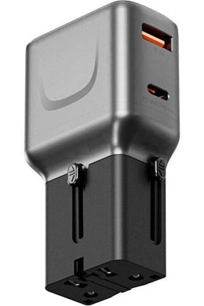 Energea Φορτιστής Χωρίς Καλώδιο με Θύρα USB-A και Θύρα USB-C, Παροχή Ισχύος 3...