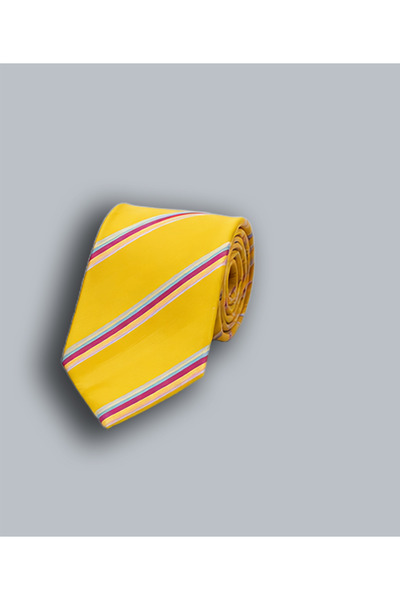 MacDesing Classic Gentleman Striped Necktie – Business Wedding Party Tie