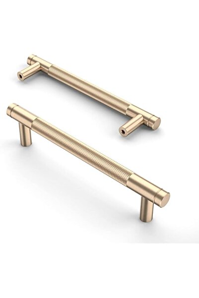 The Bros Gold Cabinet Knobs, 6-Piece Antique Golden Dresser Knobs Hardware, S...