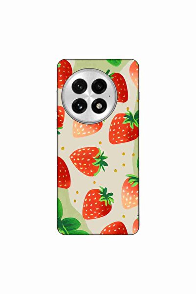 OEM Husa compatibila cu OnePlus 13 Silicon Gel Tpu Model Capsuni Pattern
