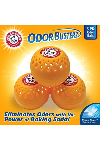 Arm&Hammer Set de dezodorizare, Arm&Hammer, Bile Odour Busterz, Clean Burst, ...