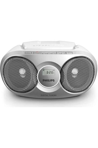 Philips AZ215S Μικροσύστημα, CD Player (Ασημί)