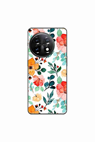 OEM Husa compatibila cu OnePlus 12 Silicon Gel Tpu Model Painted Flowers