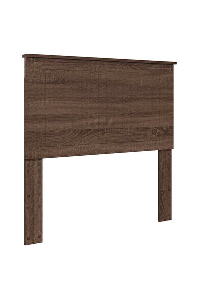 vidaxl Tăblie cap cu headboard Stejar închis 100 cm Lemn compozit