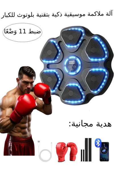 Bojasmiial Smart Bluetooth Music Boxing Machine for Adults,Wall-Mounted Elect...