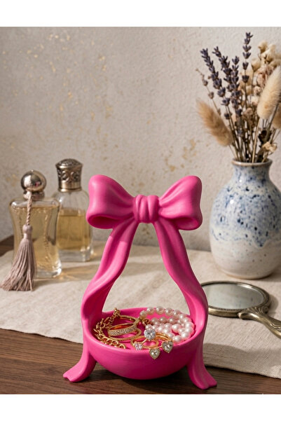 Filkorium3D Suport decorativ pentru bijuterii și accesorii cu fundă - (13 cm)...
