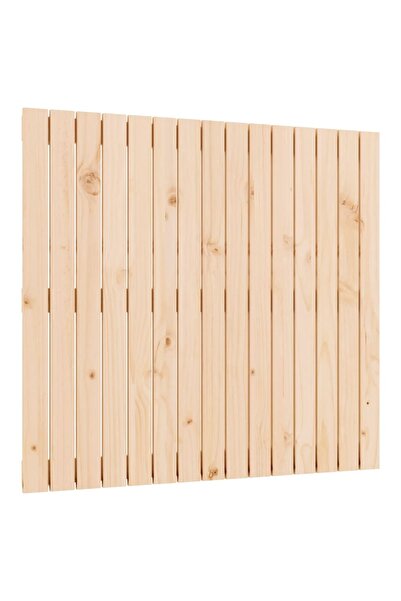 vidaxl Wall-mounted headboard, 95.5x3x90 cm, solid pine wood