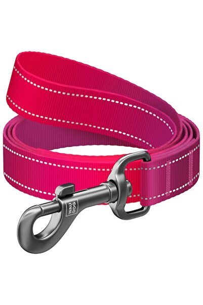WAUDOG Leash for dogs, WAUDOG, Nylon Mono, pink, L, 300 cm, 25 mm