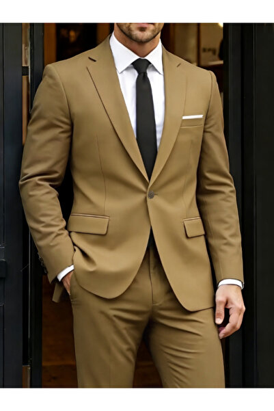 Greneric Men's Slim Fit Suit Set - Formal & Wedding